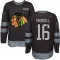 Black Men's Anton Frondell Authentic Chicago Blackhawks 1917-2017 100th Anniversary Jersey