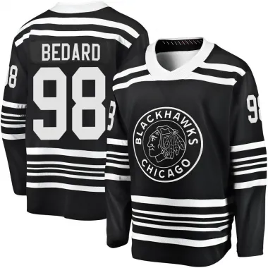Black Men's Connor Bedard Breakaway Chicago Blackhawks Alternate 2019/20 Premier Jersey