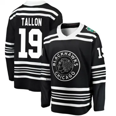 Black Men's Dale Tallon Breakaway Chicago Blackhawks 2019 Winter Classic Jersey