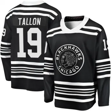 Black Men's Dale Tallon Breakaway Chicago Blackhawks Alternate 2019/20 Premier Jersey