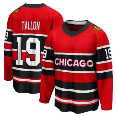Black Men's Dale Tallon Breakaway Chicago Blackhawks Red Special Edition 2.0 Jersey
