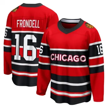 Black Youth Anton Frondell Breakaway Chicago Blackhawks Red Special Edition 2.0 Jersey