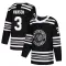 Black Youth Dave Manson Authentic Chicago Blackhawks 2019 Winter Classic Jersey