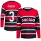 Black Youth Dave Manson Authentic Chicago Blackhawks Red Reverse Retro 2.0 Jersey