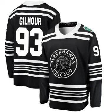 Black Youth Doug Gilmour Breakaway Chicago Blackhawks 2019 Winter Classic Jersey