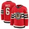 Black Youth Sam Rinzel Premium Chicago Blackhawks Red 2025 Winter Classic Jersey