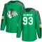 Green Men's Doug Gilmour Authentic Chicago Blackhawks St. Patrick's Day Practice Jersey