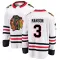 White Youth Dave Manson Breakaway Chicago Blackhawks Away Jersey